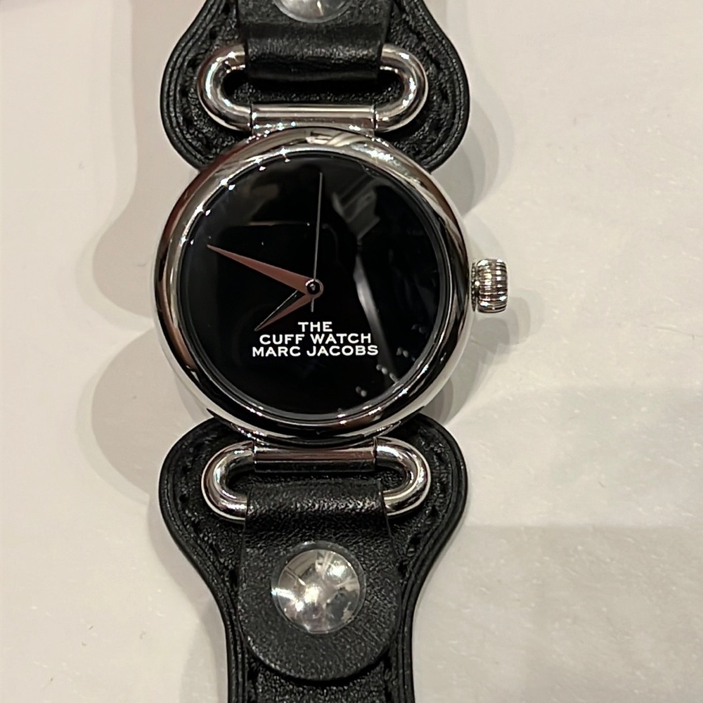 Silver Marc Jacobs “The Cuff Watch”